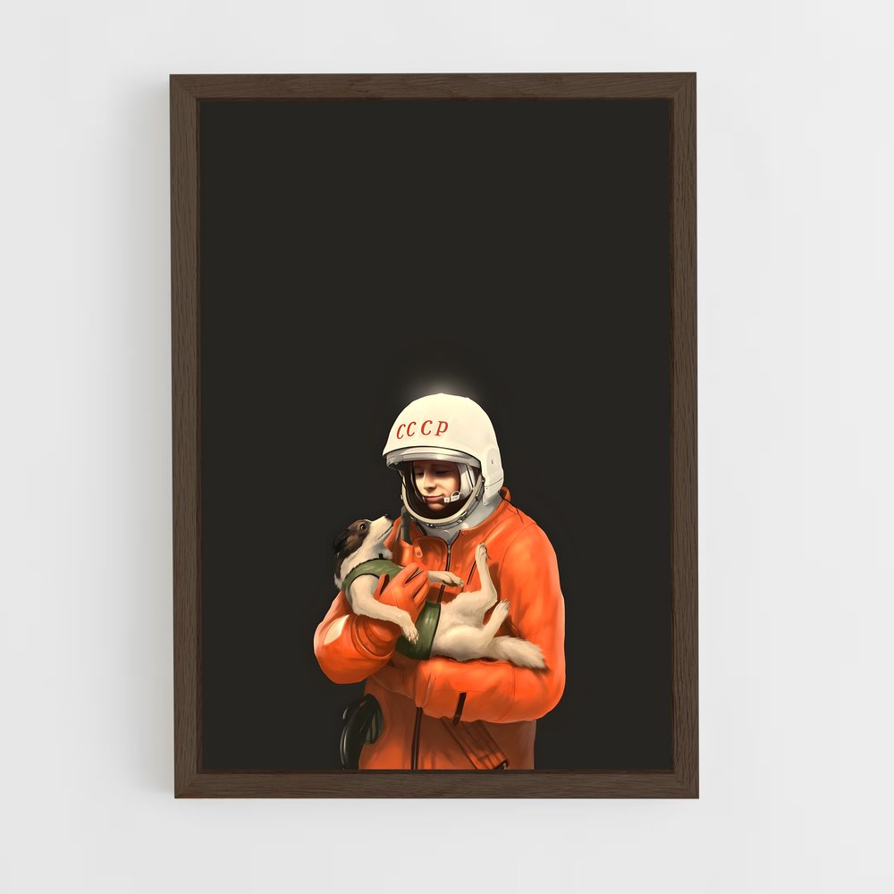 Poster L'Aventure Canine – affiche Astronautes (vue 5)